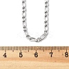Non-Tarnish 304 Stainless Steel Figaro Chain Necklaces NJEW-E143-04P-2