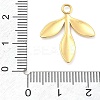 Ion Plating(IP) 304 Stainless Steel Pendants STAS-P379-05E-G-3