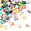 60Pcs 10 Colors Spray Painted Synthetic Turquoise Beads TURQ-TA0001-06-3