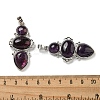 Natural Amethyst Pendants G-Q158-04A-4