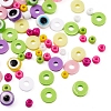 Glass Seed & Polymer Clay & Evil Eye Beads Kit for DIY Bracelet Making DIY-YW0004-63-4