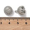 Brass Micro Pave Cubic Zirconia Charns KK-Z143-03P-02-3