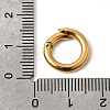 304 Stainless Steel Spring Gate Rings STAS-B128-05G-01-3
