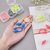 8 Sets 4 Colors Silicone Nose Clip & Earplug Set AJEW-FH0001-92-3