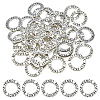 40Pcs Zinc Alloy Closed Jump Rings FIND-FH0016-97-1