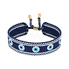 Adjustable Polyester Slider Bracelets FS-WG54A06-05-1