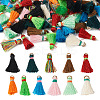 110Pcs 11 Colors Polyester Tassel Pendants FIND-TA0002-44-2