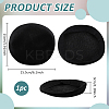Velet Pillbox Stewardess Fascinator Hat Base for Millinery AJEW-WH0248-757B-2