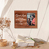 MDF Wood Photo Frames DIY-WH0231-051-7