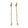 925 Sterling Silver Chain Extenders STER-D036-28AG-1