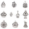 10 Styles Tibetan Style Alloy Pendants FIND-SZ0003-64-1