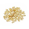 (Defective Closeout Sale: Oxidation) Brass Metallic Nail Cabochons MRMJ-XCP0001-38G-1