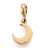 Ion Plating(IP) 304 Stainless Steel Charms LS-STAS-F259-014G-1
