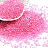 Transparent Colours Glass Seed Beads SEED-H003-01F-1
