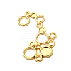 Alloy Cabochon Connector Settings EA10977Y-NFG-3