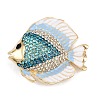 Rhinestones Pins JEWB-I042-03KCG-3