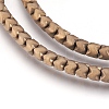 Electroplate Non-magnetic Synthetic Hematite Bead Strands G-I208-19F-E-2