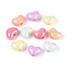 Luminous UV Plating Opaque Acrylic Beads OACR-N154-02A-01-1