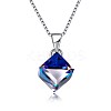925 Sterling Silver Pendant Necklaces NJEW-BB32304-1