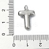 Anti-Tarnish 304 Stainless Steel Pendants STAS-U033-02P-T-3