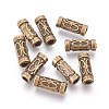 Tibetan Style Alloy Tube Beads MLF0843Y-NF-1