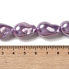 Electroplated Shell Pearl Beads Strands BSHE-M035-01A-02-4