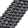 Natural Obsidian Bead Strands G-R173-8mm-02-1