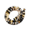 Natural Black Lip Shell Beads Strands SSHEL-N003-150-2