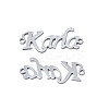 Non-Tarnish 304 Stainless Steel Connector Charms STAS-N095-120-2