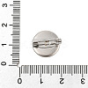 304 Stainless Steel Brooch Cabochon Settings STAS-E547-08A-P-4