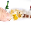 Mini Resin Beer Glass Model PW-WG07C9B-01-1