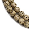 Natural Rudraksha Bodhi Seed Beads Strand WOOD-B010-C03-9mm-4