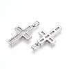 Brass Micro Pave Cubic Zirconia Pendants KK-N257-32P-2