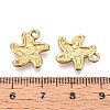 304 Stainless Steel Starfish Charms STAS-T067-52G-3