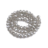 Electroplate Glass Beads Strands EGLA-A044-J8mm-A10-3