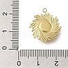 Natural Tiger Eye Boho Pendants STAS-U027-07G-01-3