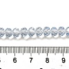 Transparent Baking Paint Glass Beads Strands DGLA-A034-T6mm-D13-4