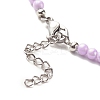 7Pcs 7 Color Round Acrylic Beaded Necklaces for Women NJEW-JN03864-6