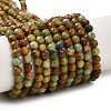 Natural Chrysocolla and Lapis Lazuli Beads Strands G-G278-B01-4mm-1