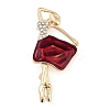 Zinc Alloy Crystal Rhinestone Brooches LS-JEWB-I031-08B-1