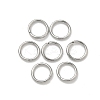 Tarnish Resistant 304 Stainless Steel Open Jump Rings STAS-Q186-02-6x0.8mm-1