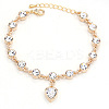Alloy Rhinestone Charm Bracelets FS-WG1766B-12-1