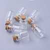 Mini Cute Small Glass Jar Glass Bottles LS-AJEW-H004-5-2