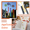 2Pcs 2 Styles DIY Bookmark Silicone Molds DIY-TA0004-66-8