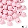 30Pcs Opaque Acrylic Beads OACR-YW0003-87E-1