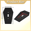 PET Wall Plates Light Switch Cover Decoration AJEW-WH0077-072A-2