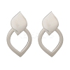 304 Stainless Steel Teardrop Stud Earrings EJEW-C118-01C-1