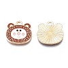 Alloy Enamel Pendants ENAM-N054-74C-3