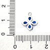 304 Stainless Steel Micro Pave Cubic Zirconia Pendants LS-STAS-U042-06P-03-3
