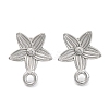 Non-Tarnish 304 Stainless Steel Studs Earring Findings EJEW-H013-19P-1